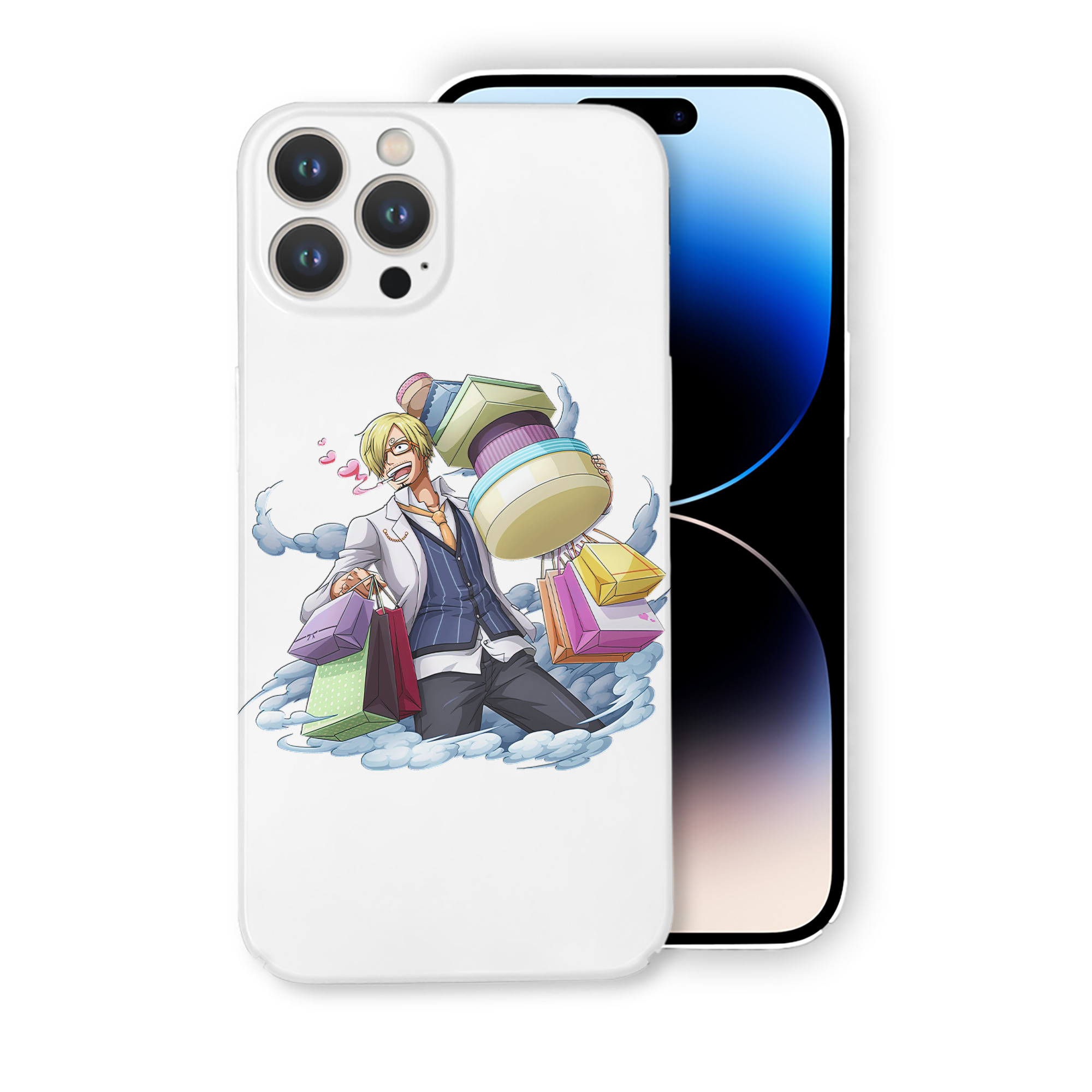（画像用） ワンピース サンジ ONE PIECE Sanji 【iPhone 14シリーズ対応】ハードケース